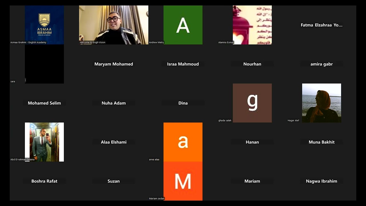 SPEAKING الطلاقة