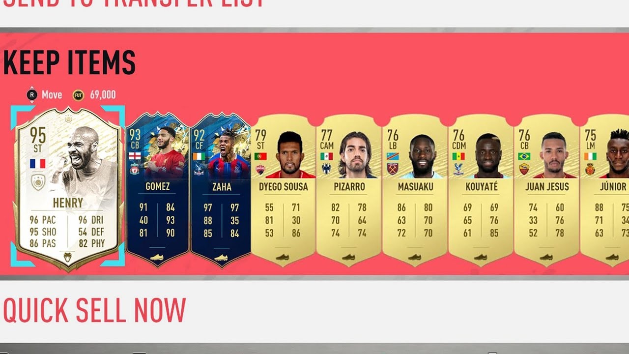 Luckiest Totssf Packs!! Incredible Pack Luck TOTS!! Fifa 20 Ultimate Team