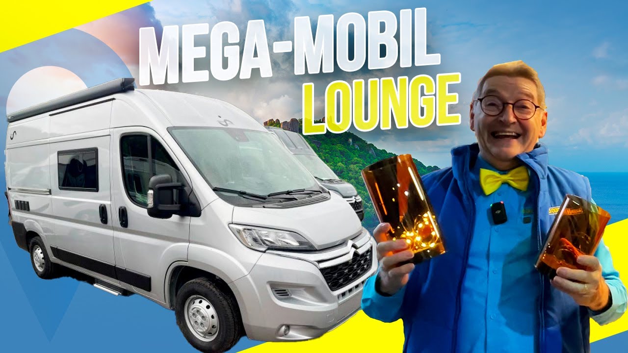 Mega Mobil Mega Lounge : un fourgon qui a un salon à l'arrière