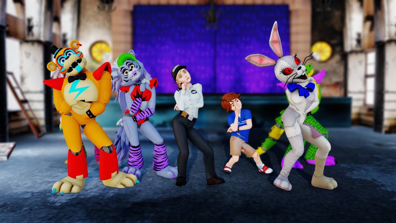 MMD FNAF SECURITY BREACH Gentleman