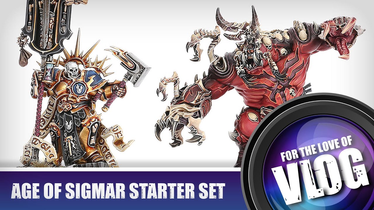 Warhammer: Age of Sigmar Starter Set Project Introduction & Unboxing