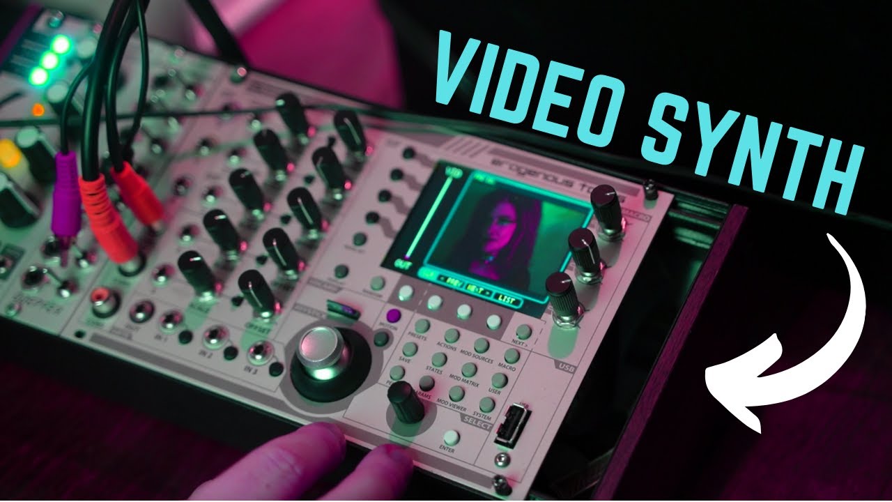 Making a Music Video with Erogenous Tones Video Synth
