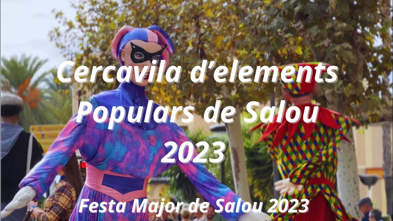 Cercavila d'elements populars de Salou 2023 (Festa Major del 30 d’octubre de Salou)