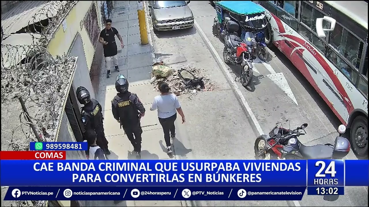 Comas: capturan a 10 personas por irrumpir en vivienda en litigio