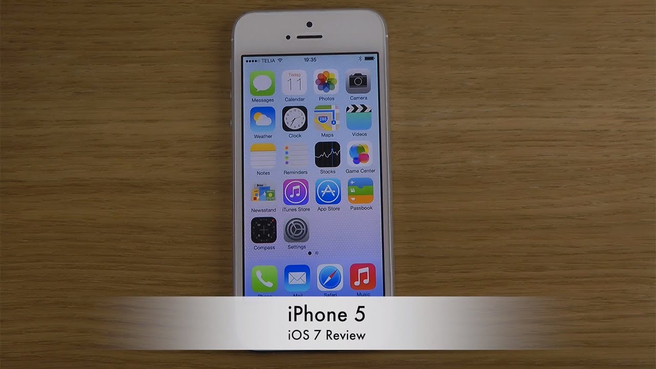 iPhone 5 - iOS 7 Review