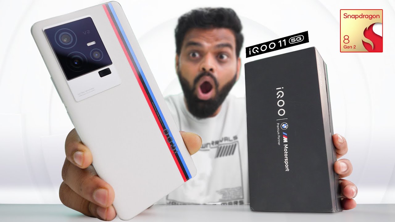 World's Fastest Smartphone - iQOO 11 Unboxing | SD 8Gen 2