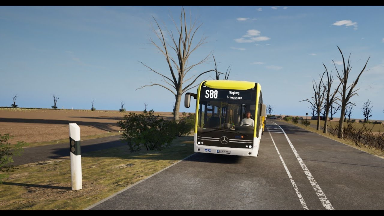 Bus fahren durch Heinsberg in The Bus