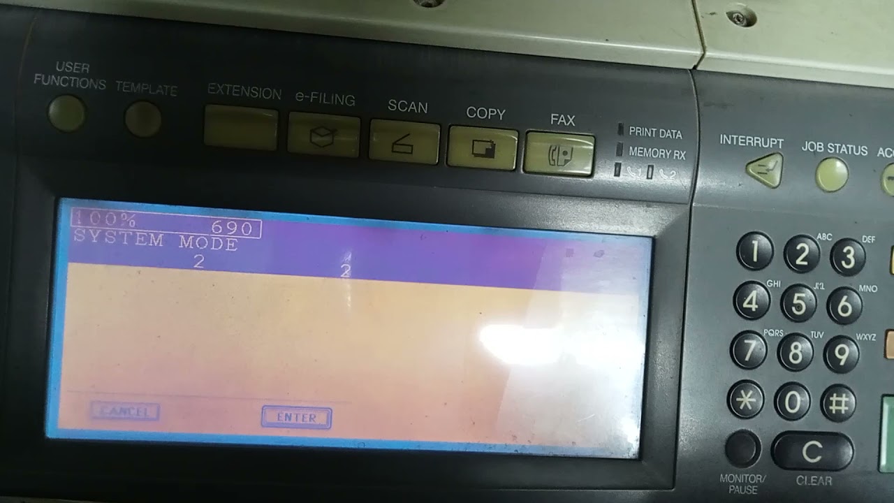 how to soft estudio 350/452 error F110