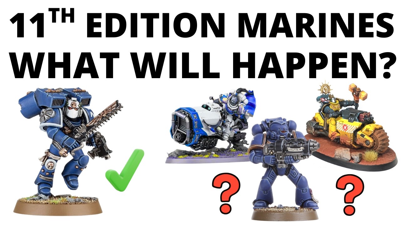What's Coming for Space Marines in 11th Edition - Most Likely Releases from What we Know So Far?