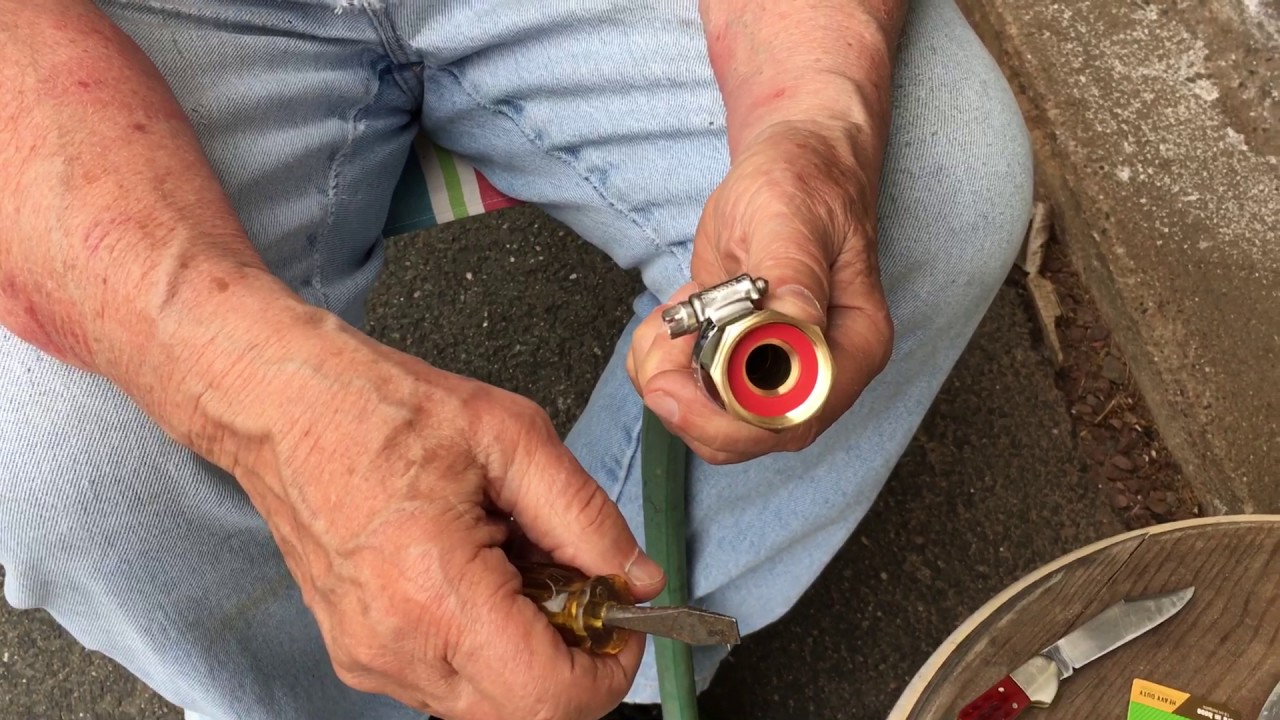 Replacing the female end of a hose 101
