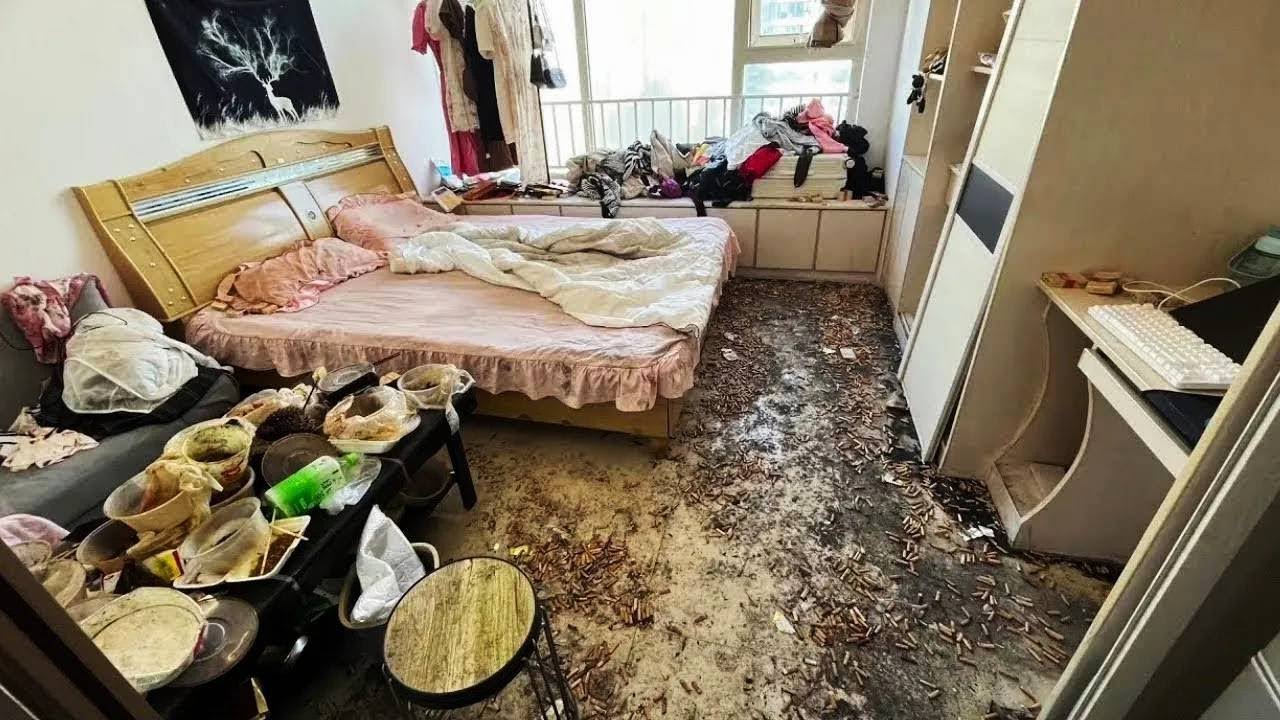 😒 This Depressed Woman's Home Is Horrible.