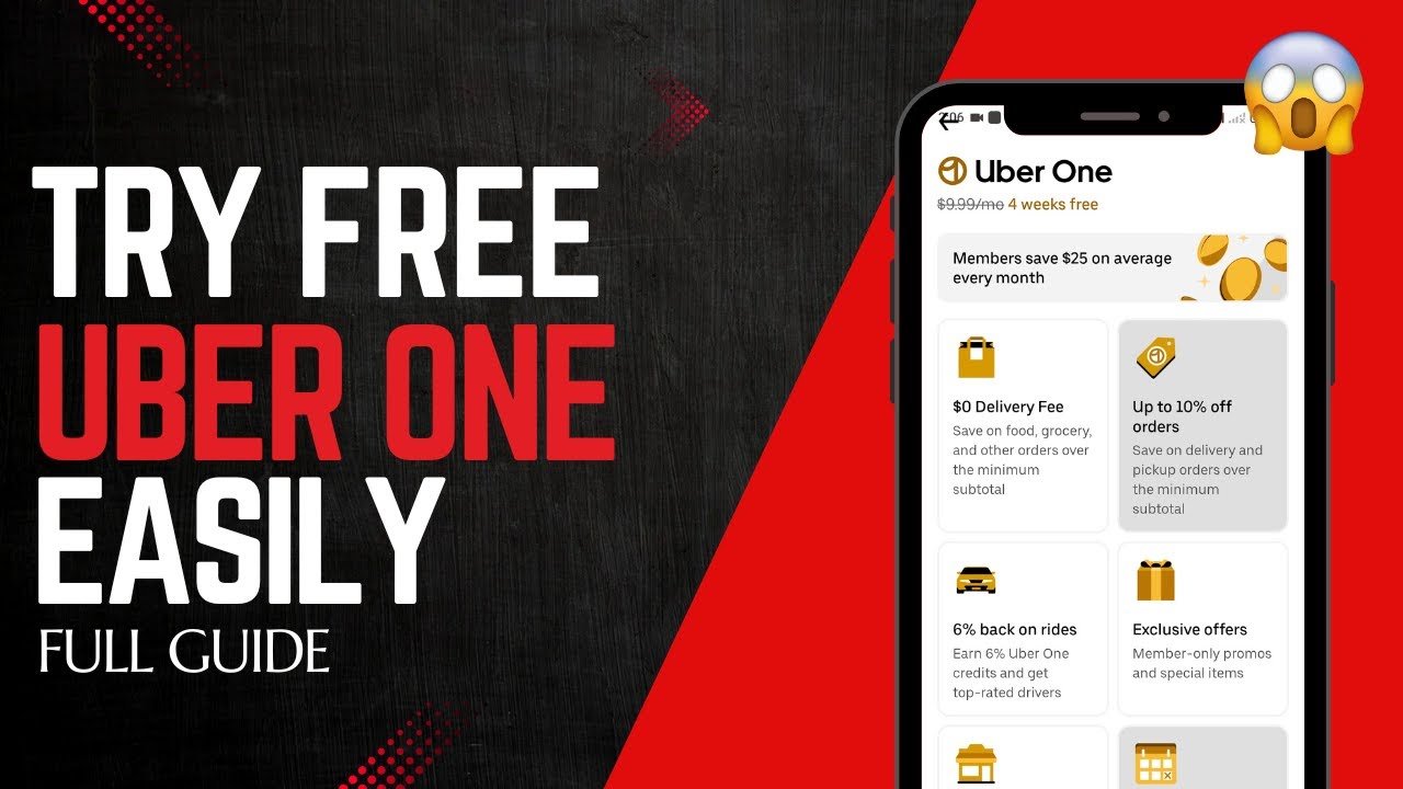 Jak dołączyć do Uber One za darmo
