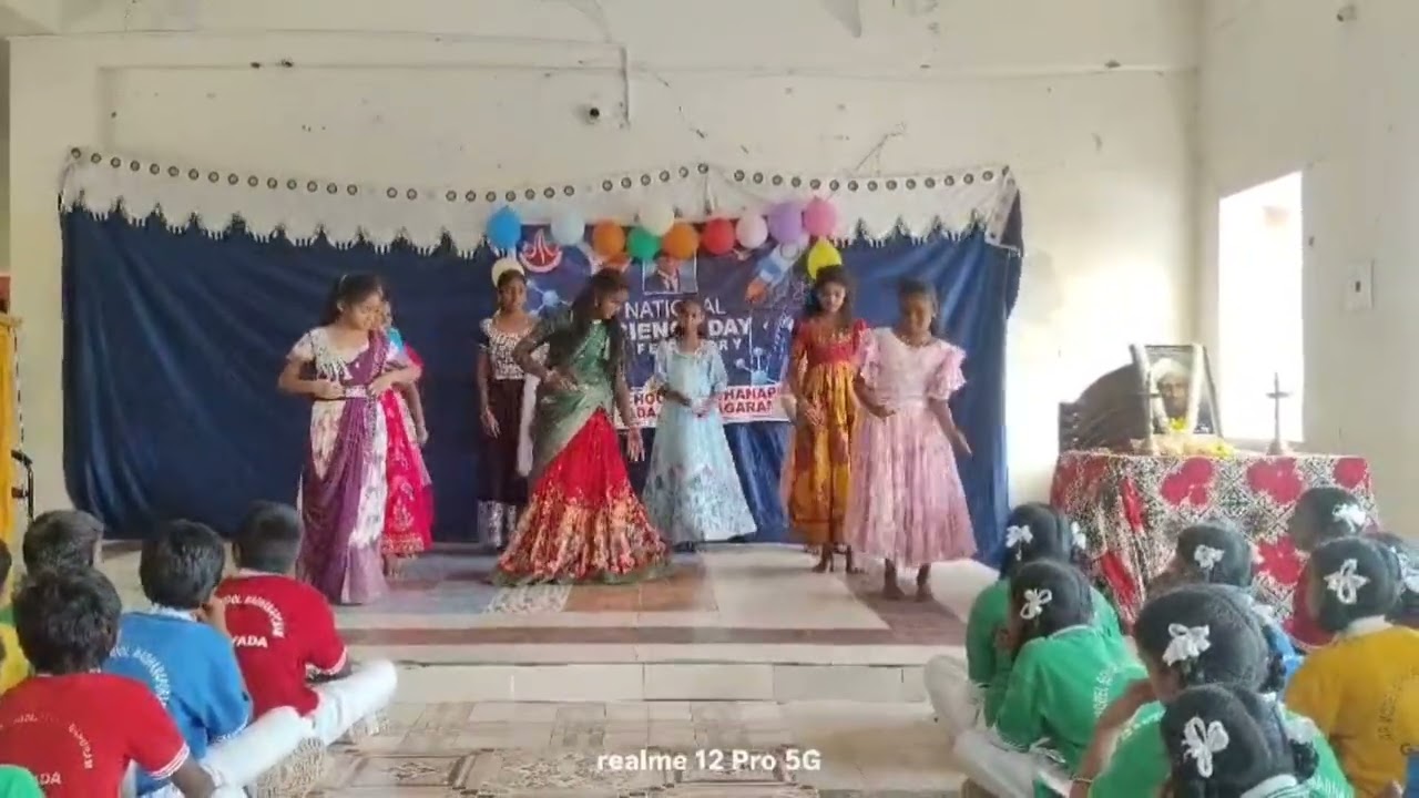 National Science day dance || PMSHRI APMS MADHANAPURAM || 2025-26 ||