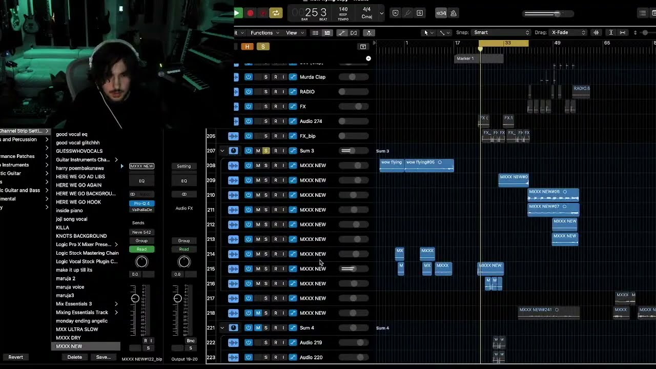 Quadeca “AT A TIME LIKE THIS” session breakdown