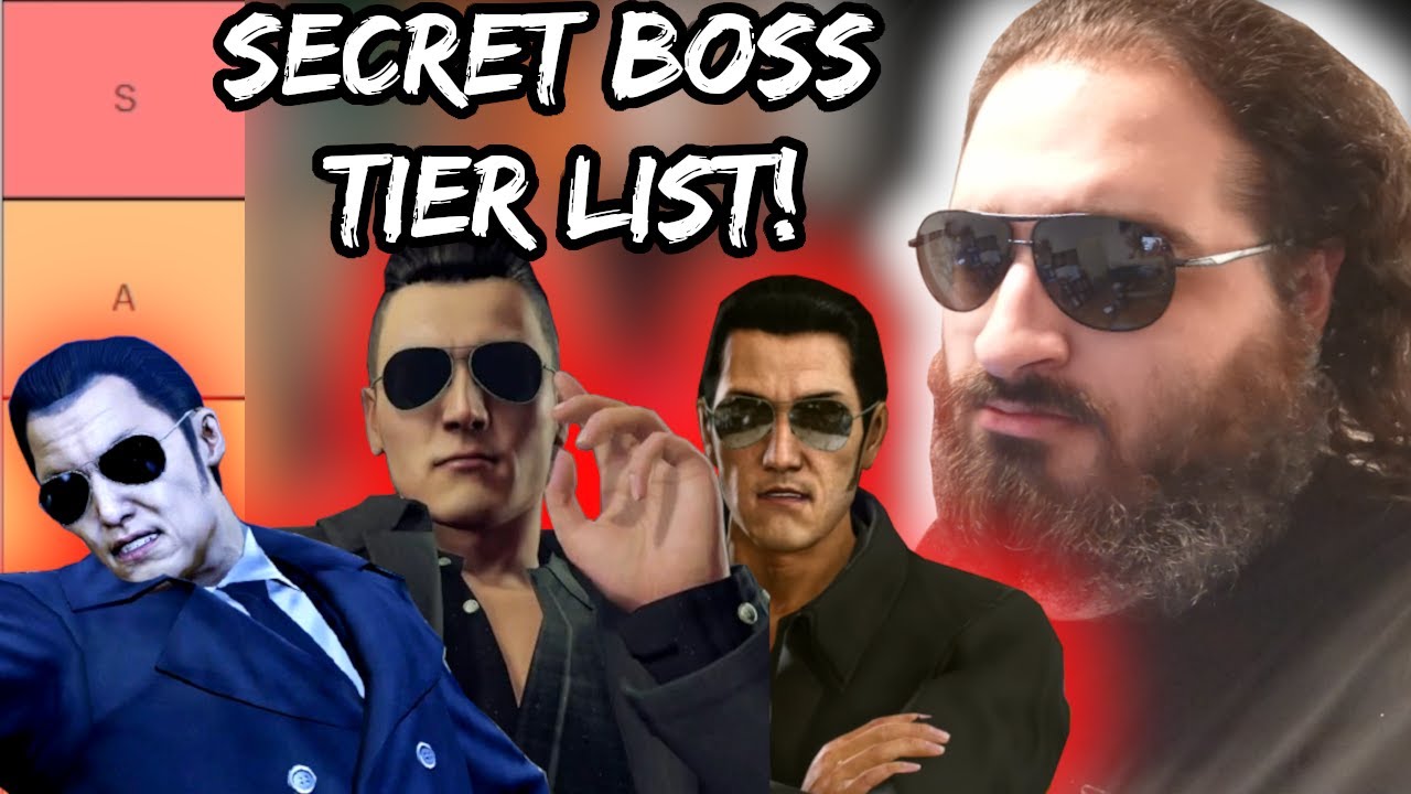 Ranking ALL Yakuza Secret Bosses!
