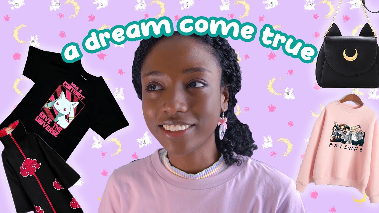 anime clothes are cool now and I love it