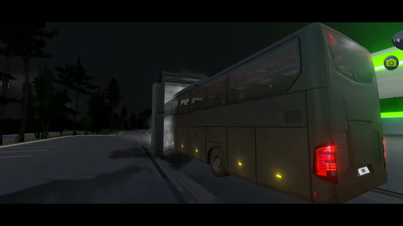 Bus Driving Simulator | Gameplay Mobile | INFINITE GAMERZ | Mountain View Drive  🌄 | #bussimulator 