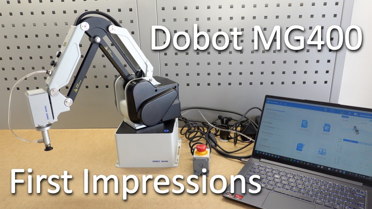 Роботизированная рука Dobot MG400: мои первые впечатления, демонстрации и обзор оборудования.