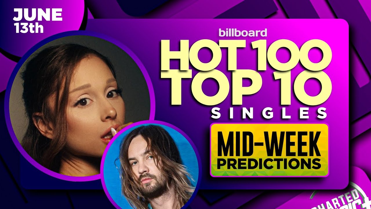 Прогнозы на середину недели | Топ-10 синглов Billboard Hot 100 | 14 июня 2026 г.