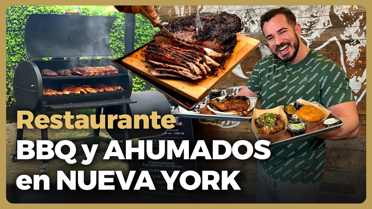 Probando la AUTÉNTICA BARBACOA AMERICANA en NUEVA YORK