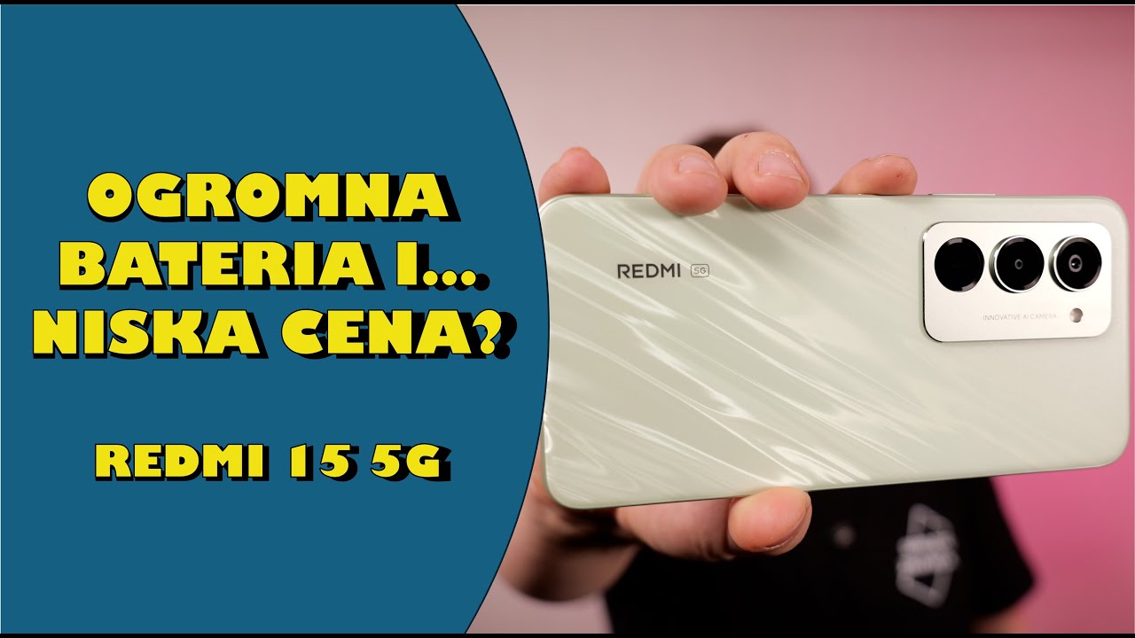 Duża bateria, duży ekran, niska cena &ndash; co mogło p&oacute;jść nie tak | Recenzja Redmi 15 5G