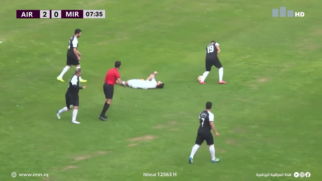 مباراة كرة القدم | نجوم العراق #القدامى VS #المشاهير