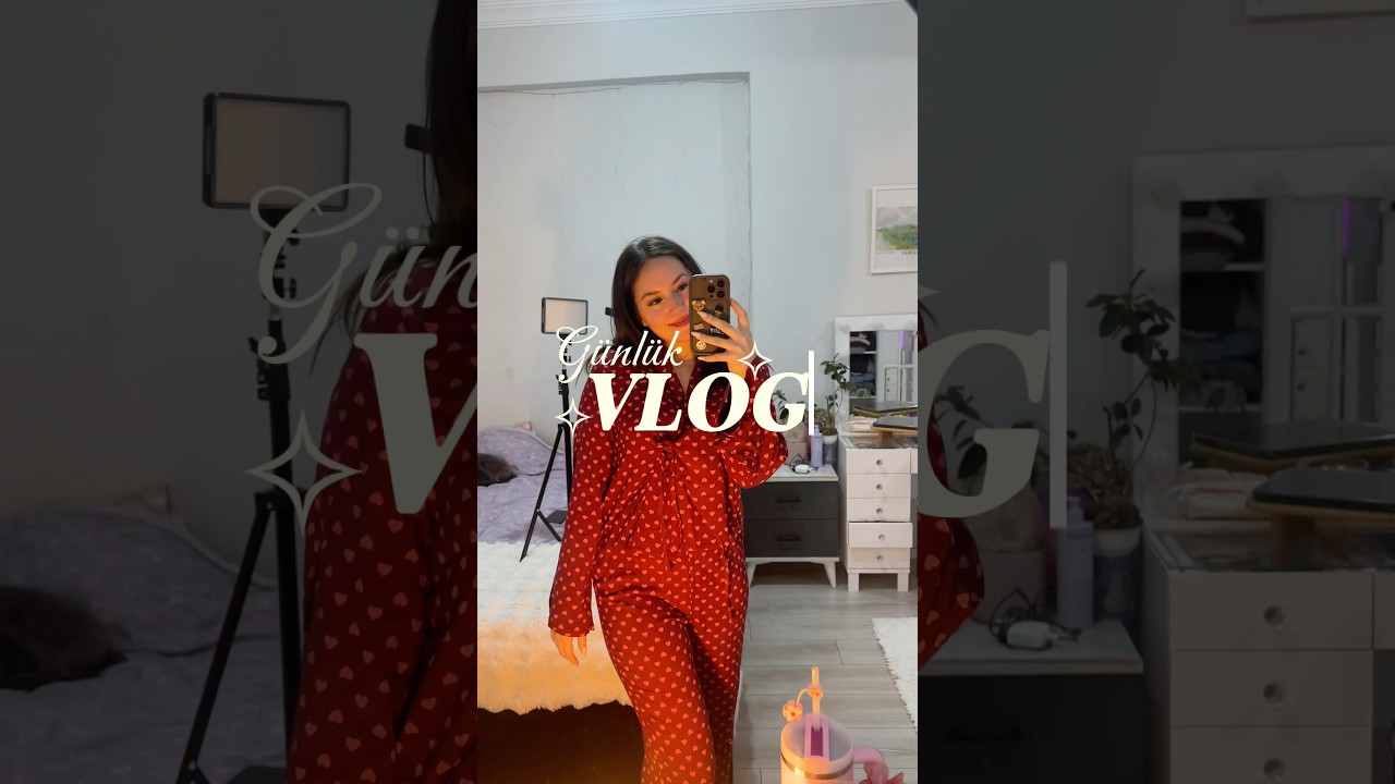 G&uuml;nl&uuml;k vlog sonunda geldiii 🌟✨🕯️ #reklam değildir #vlog #g&uuml;nl&uuml;kvlog #g&uuml;nl&uuml;krutin