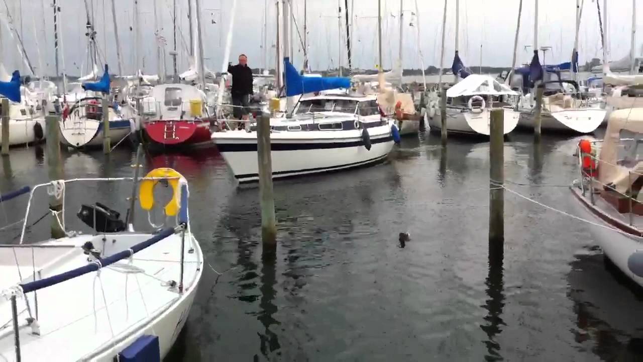 LM 28 ankommer til Høruphav