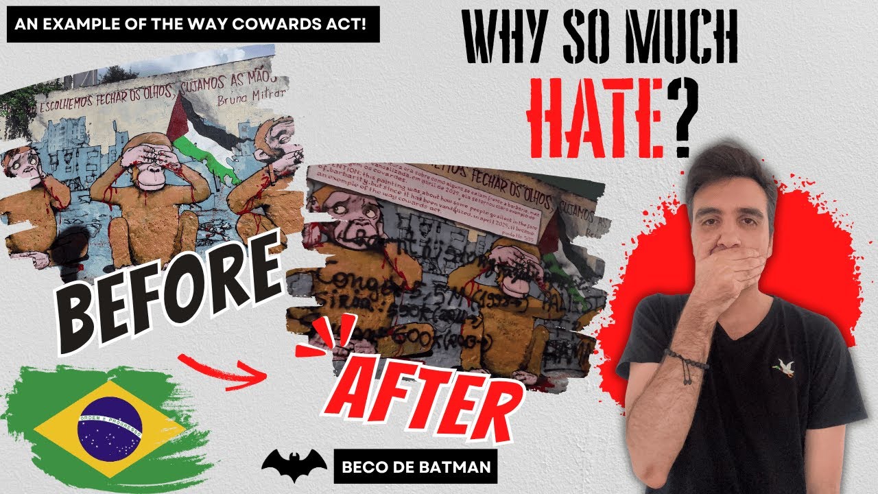 They Ruined a Masterpiece &ndash; Beco do Batman, S&atilde;o Paulo Street Art