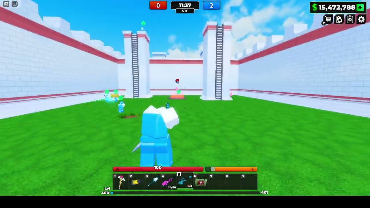 Flag Wars! - Grinding red team in OG castle