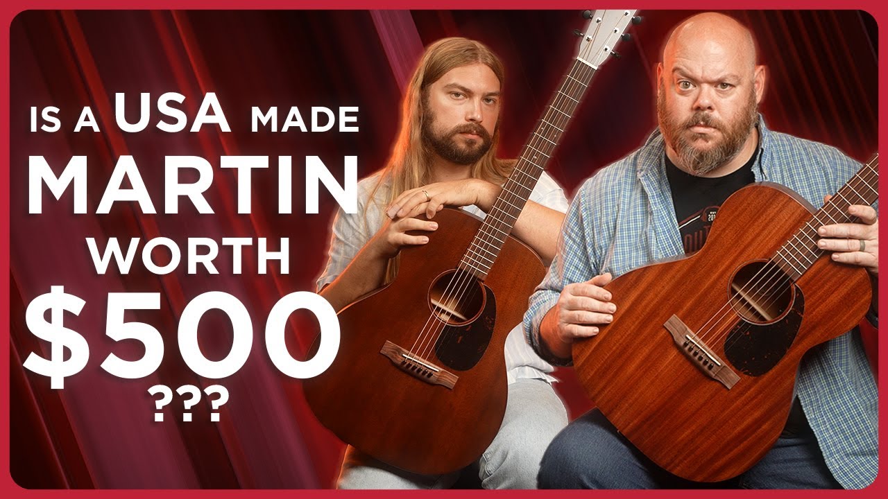 Сделано в США, стоит на 500 долларов дороже?! | Новый Martin's 000-15E против 000-15M