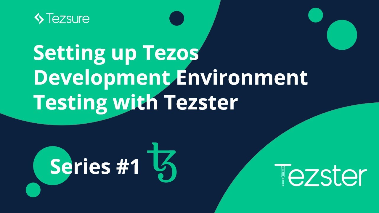 Setting up Tezos Development Environment: Testing with Tezster Series #1