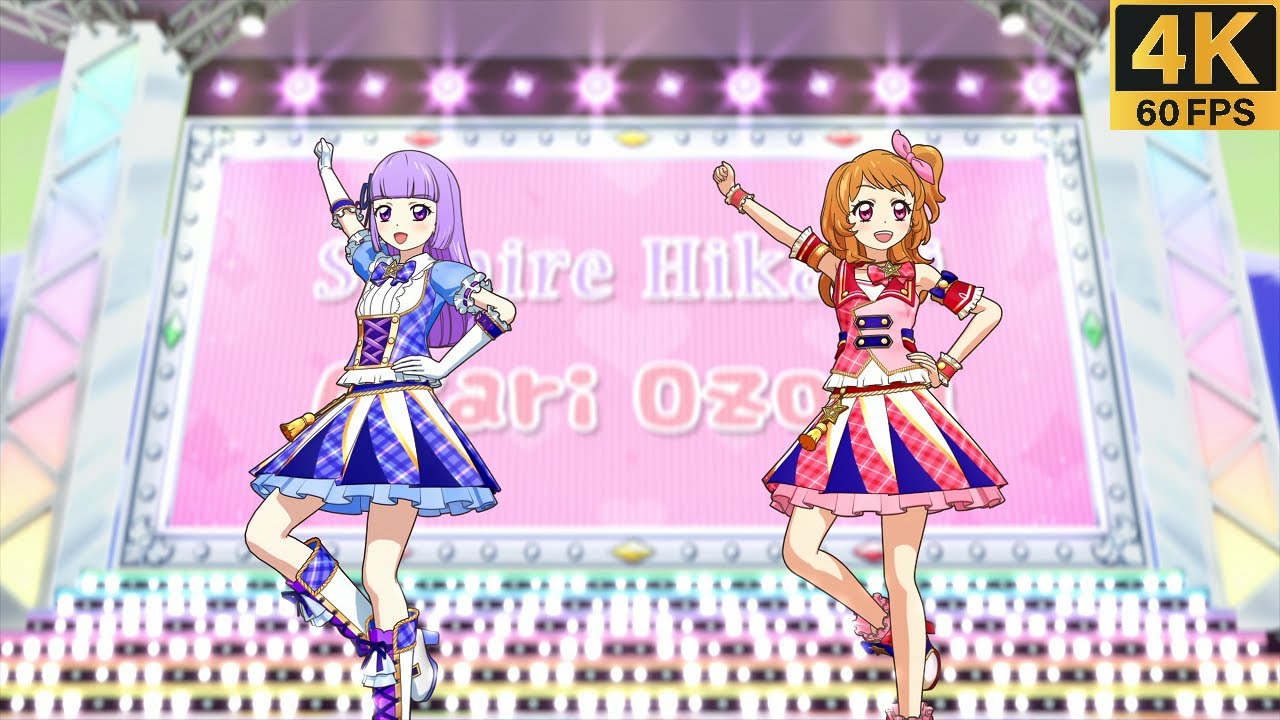 Aikatsu! ❖ Sumire ❖ Akari ✵ Let's Aikatsu! ✵【 Master 4K 】