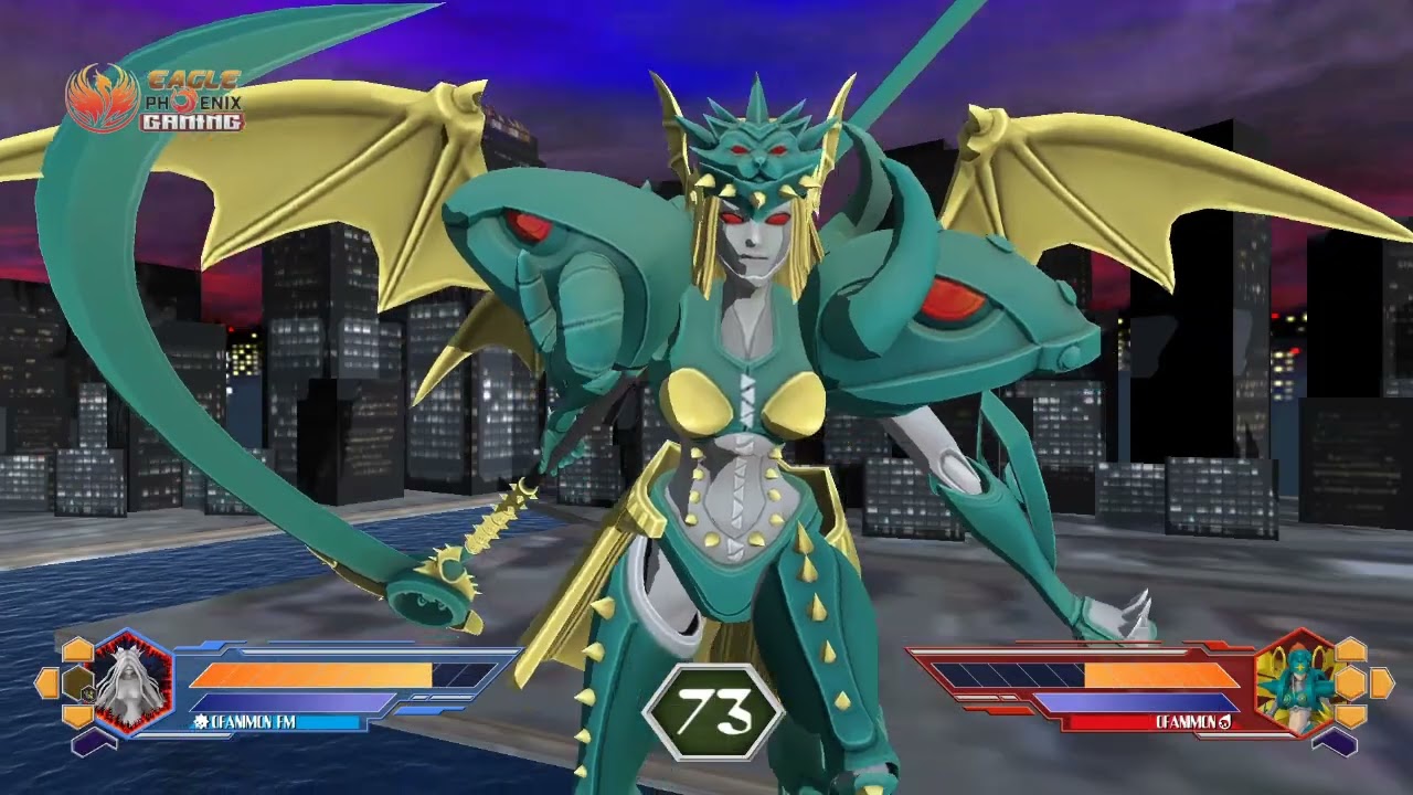 Digimon rumble arena Remake : Ophanimon Falldown Mode