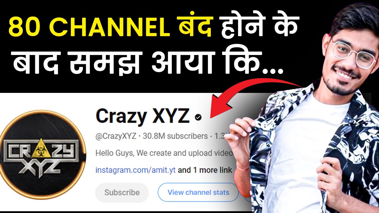 IIT से 3.1 Crore + Subscriber तक का सफ़र  | Amit Sharma | @CrazyXYZ | Josh Talks Hindi