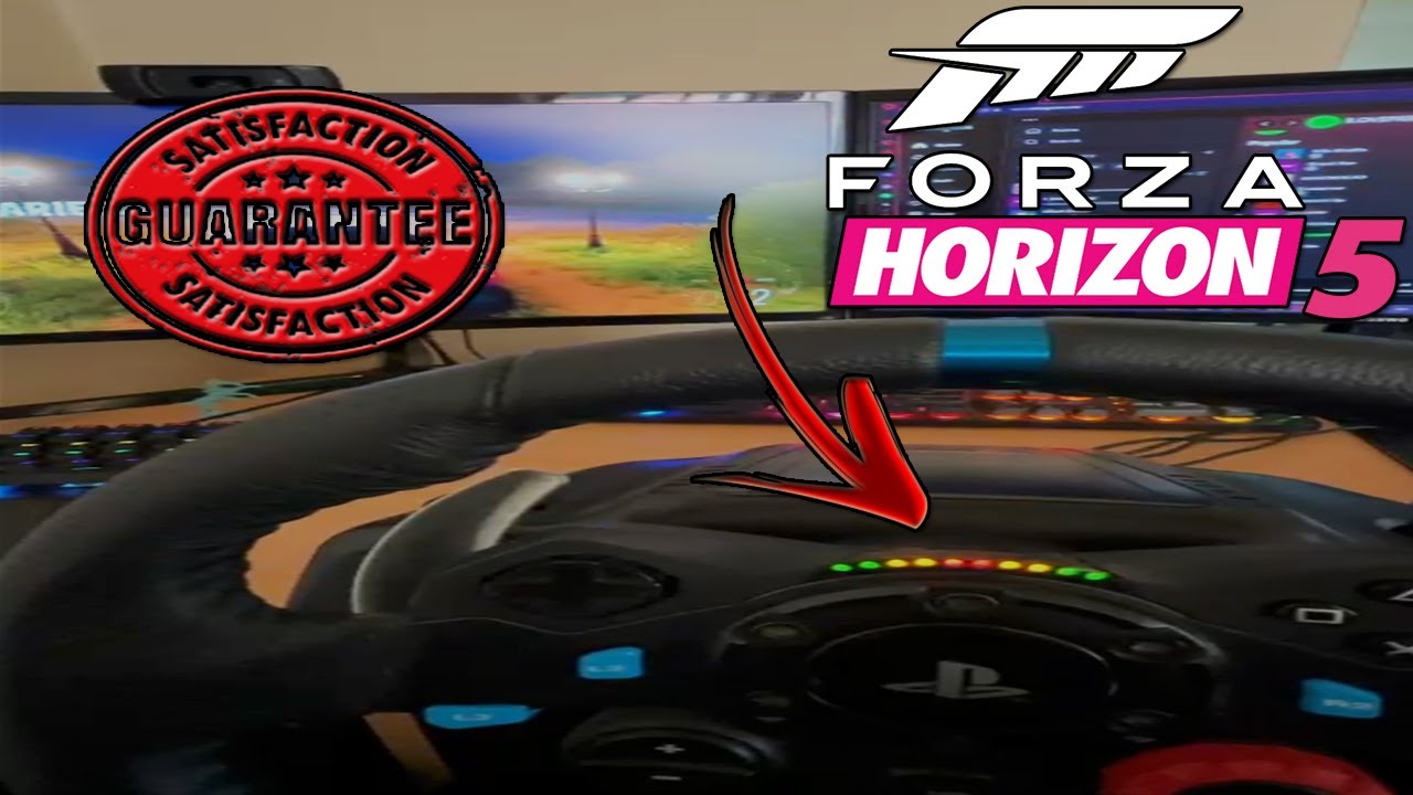 Как включить светодиоды на G29 и Forza Horizon 5