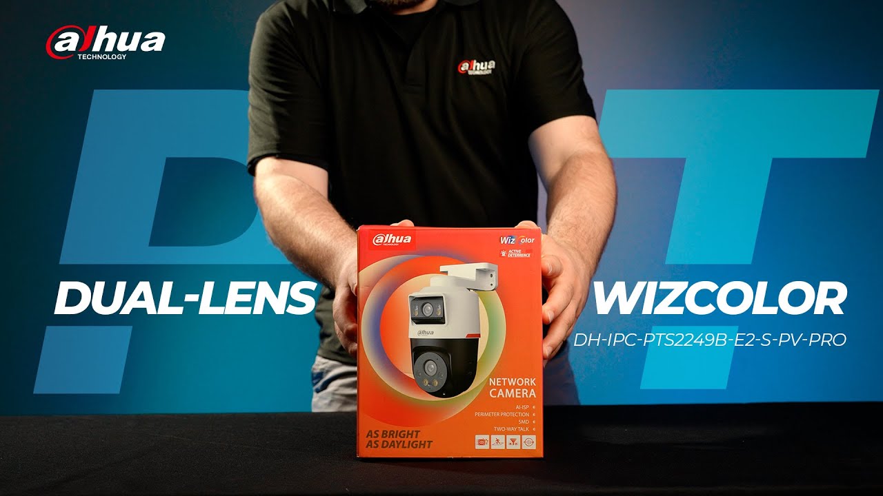Unboxing & Highlight | Dahua WizColor Dual Lens PT Camera