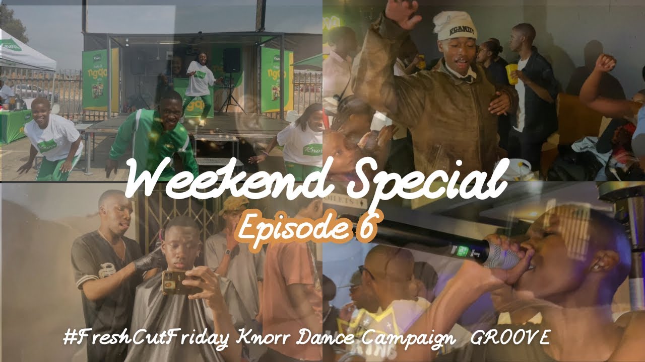 Weekend Special Vlogs: Episode 6 || FreshCutFriday || Work || Knorrdancecampaign| |Groove  