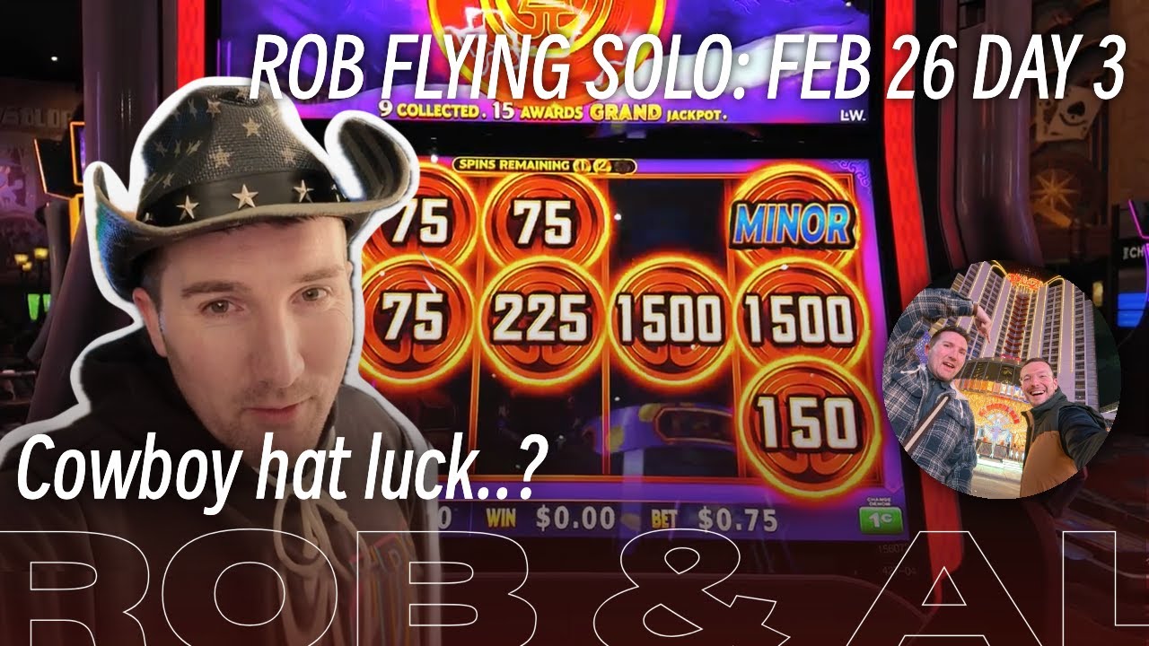 Las Vegas Vlog Feb 2026: Day 3 - New Games, off strip exploration and a LUCKY hat!