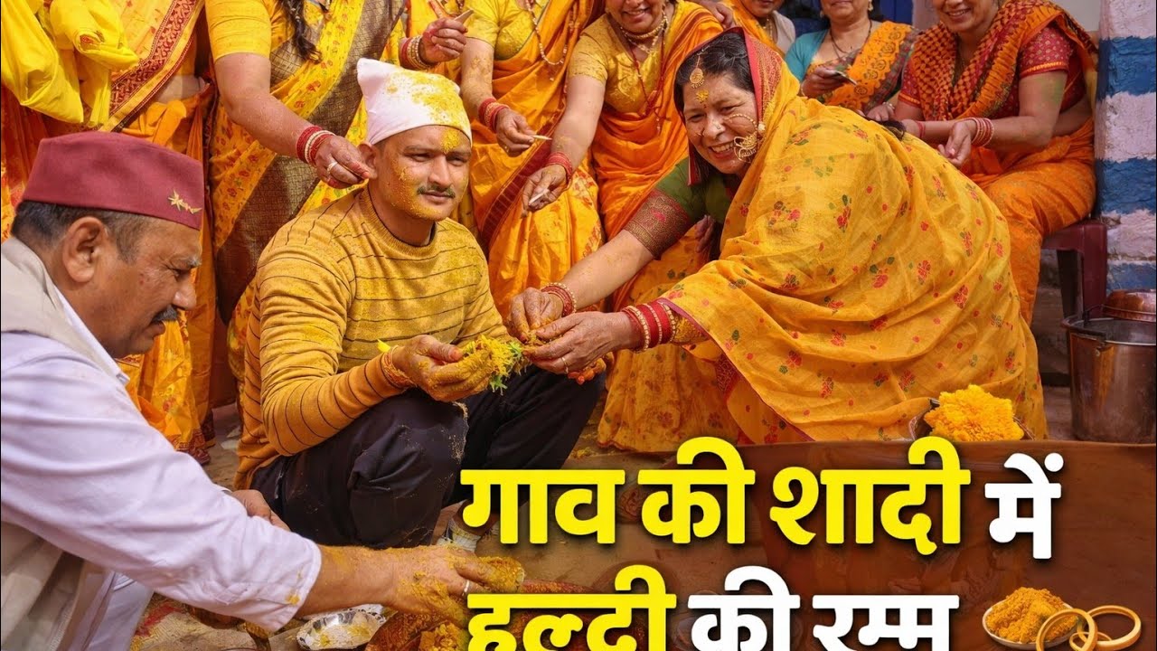 भईया की शादी का 3 दिन हल्दी महिला संगीत और न्यूतेर ❤️