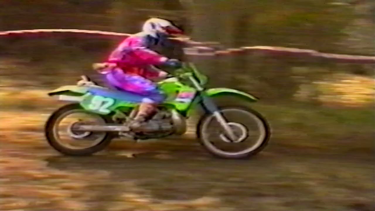 British Enduro Championship Dalby forest 1990