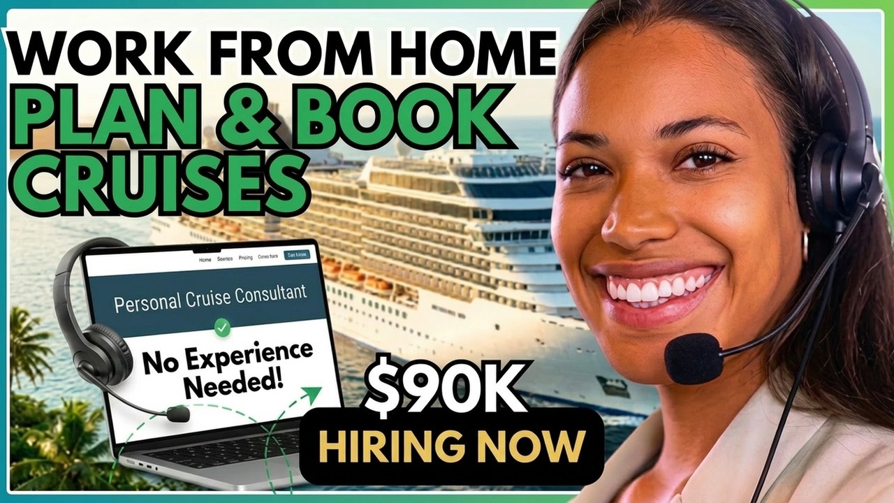 🔥NO DEGREE + NO EXPERIENCE Work From Home Travel Jobs Hiring NOW | Travel  Perks!