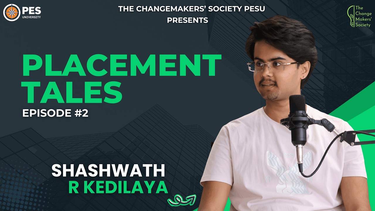 🎧Placement Tales | Episode 2 - Real Placement Stories from PES University Seniors and Alumni
