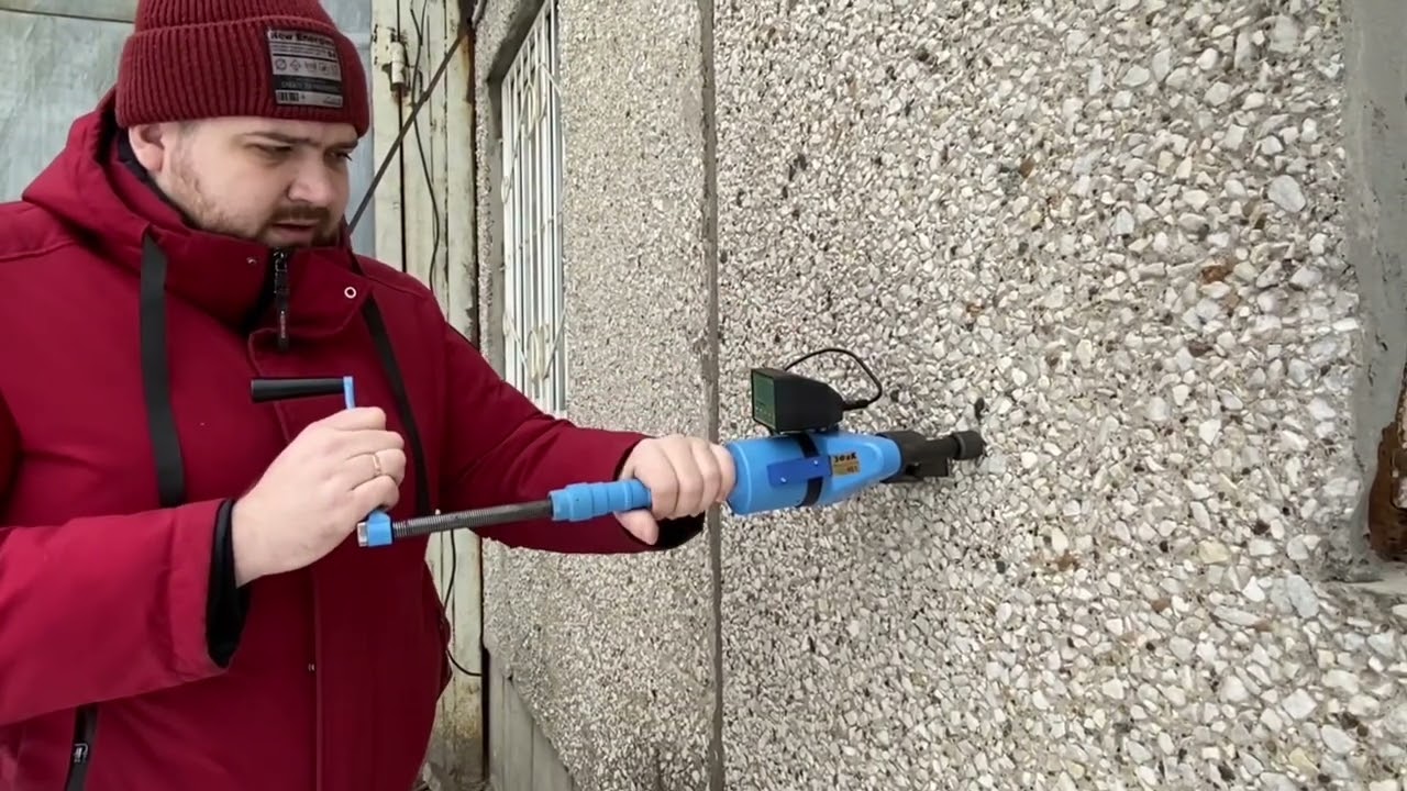 Испытание анкеров на вырыв. Вырыв анкера.