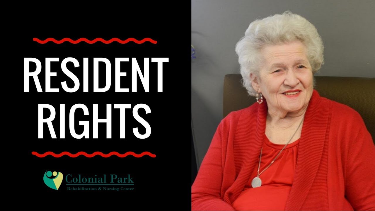 Resident Rights - Colonial Park