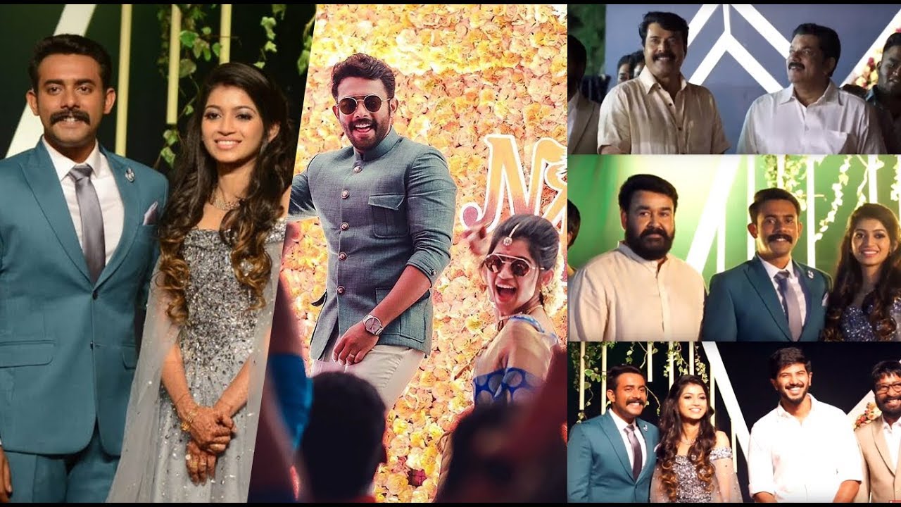 Actor Arjun Ashokans Celebrity Filled Wedding Reception | Harisree ashokans Sons Wedding