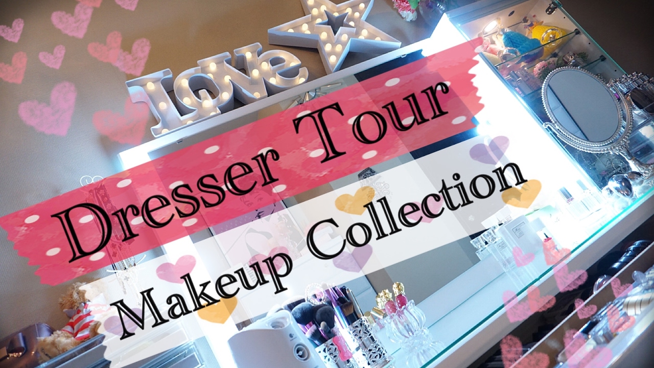 My Dresser tour♡Makeup Collection【ドレッサー&コスメ&収納紹介】