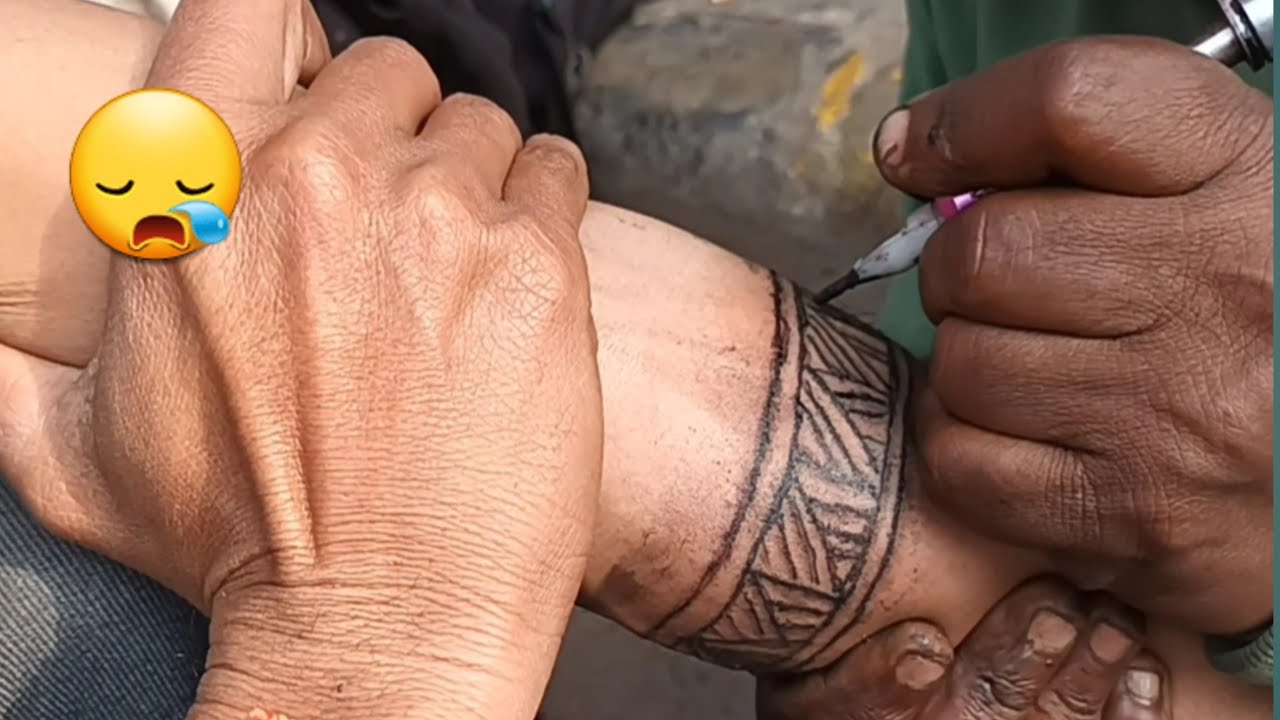 Finally Mera First Permanent tattoo bann he gaya