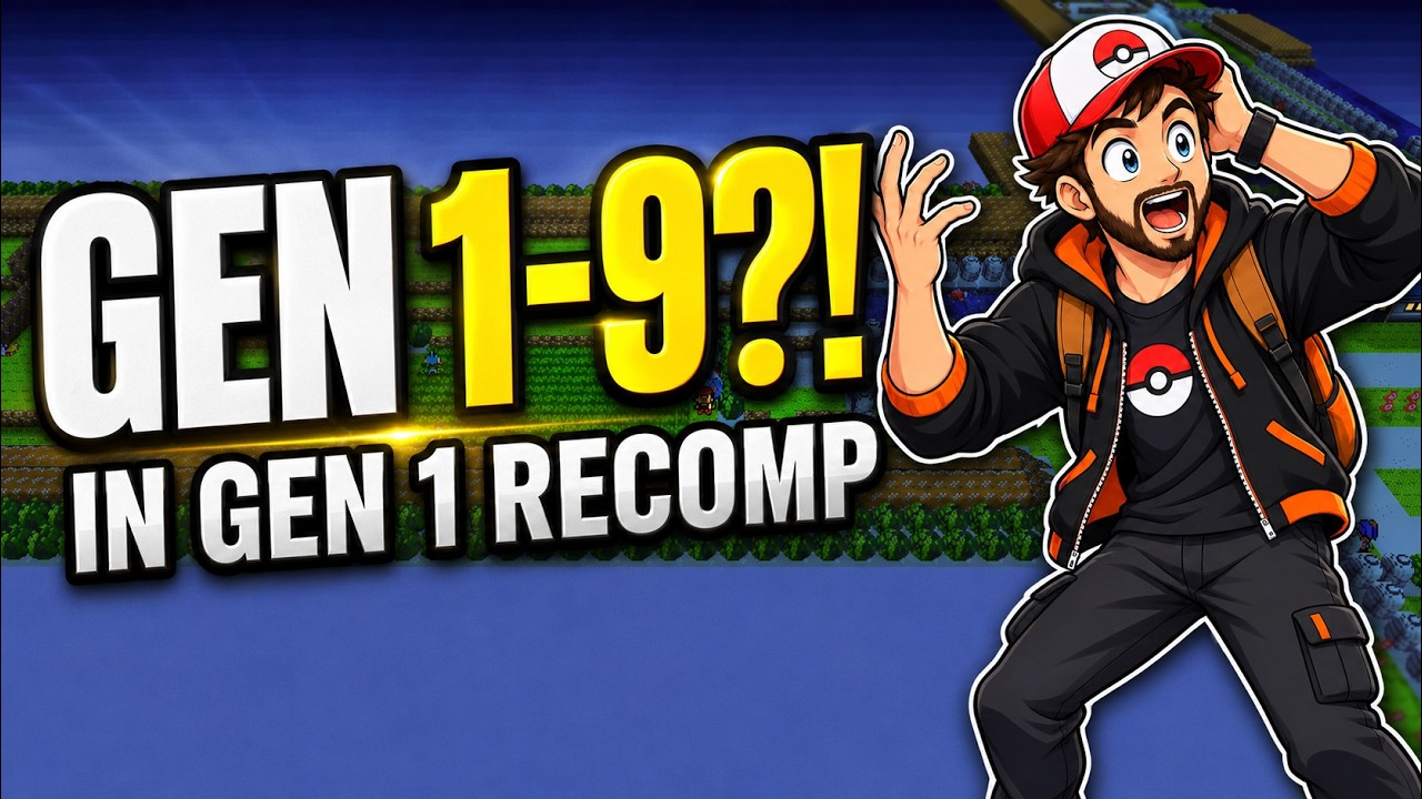 This Gen 1 Recomp Mod Adds Pok&eacute;mon From Gen 1&ndash;9!