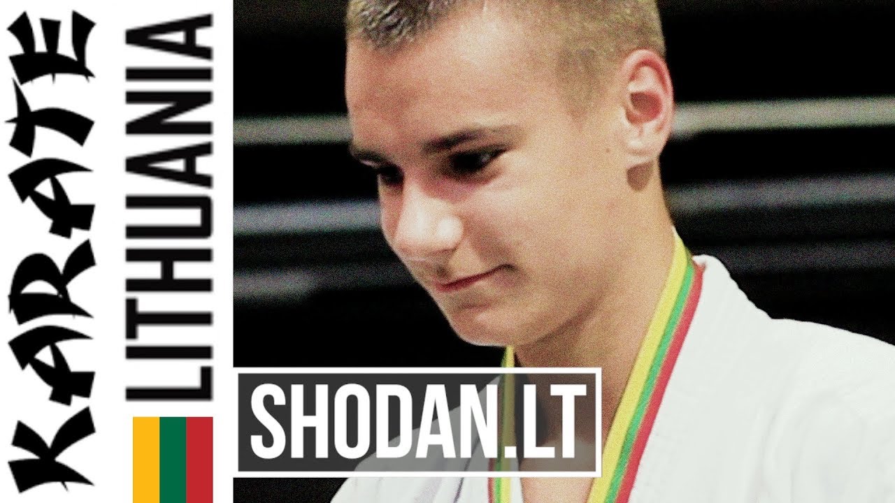 Shodan.lt PANEVĖŽYS 2018 Lithuania kyokushin Karate Cido arena